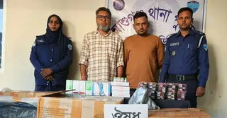 আশুগঞ্জে বিপুল ভারতীয় ওষুধসহ গ্রেপ্তার ২